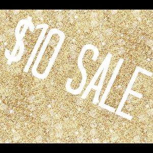 $10 sale on most items